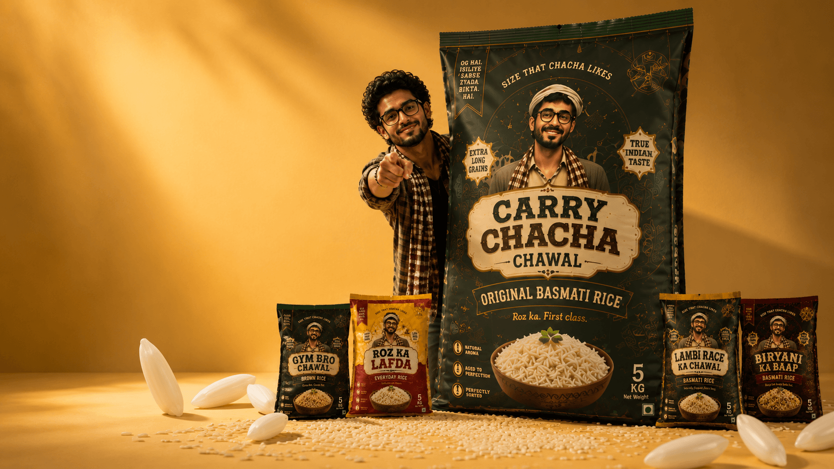 Carry Chacha Chawal Footer Background